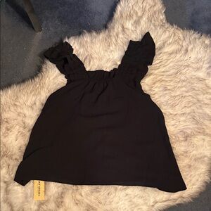 Black and Gold Tank Top